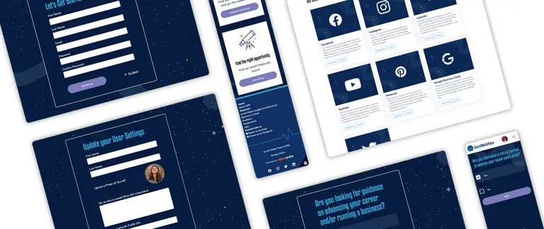 Agorapulse website panels