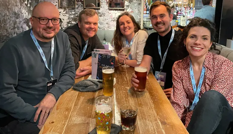 the cantarus team after the event
