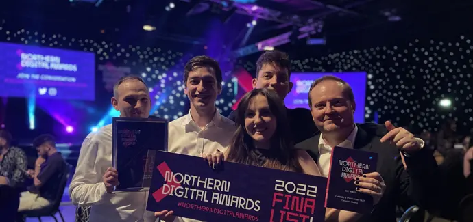 Northern digital awards winner shot