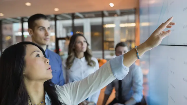 group of people in office