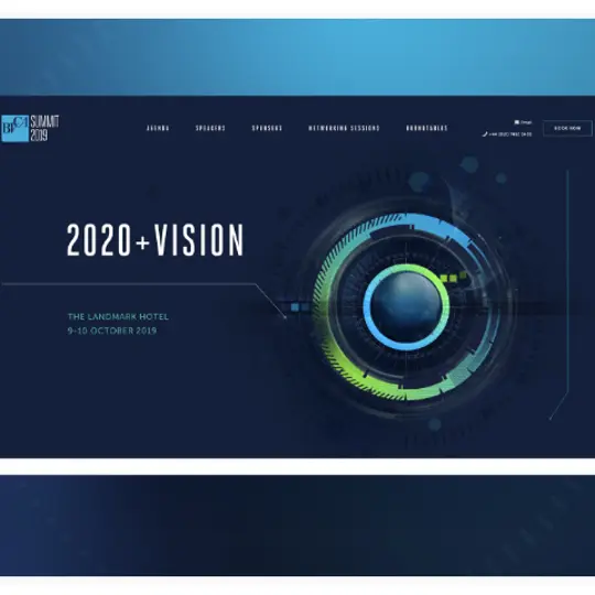 BVCA summit website homepage
