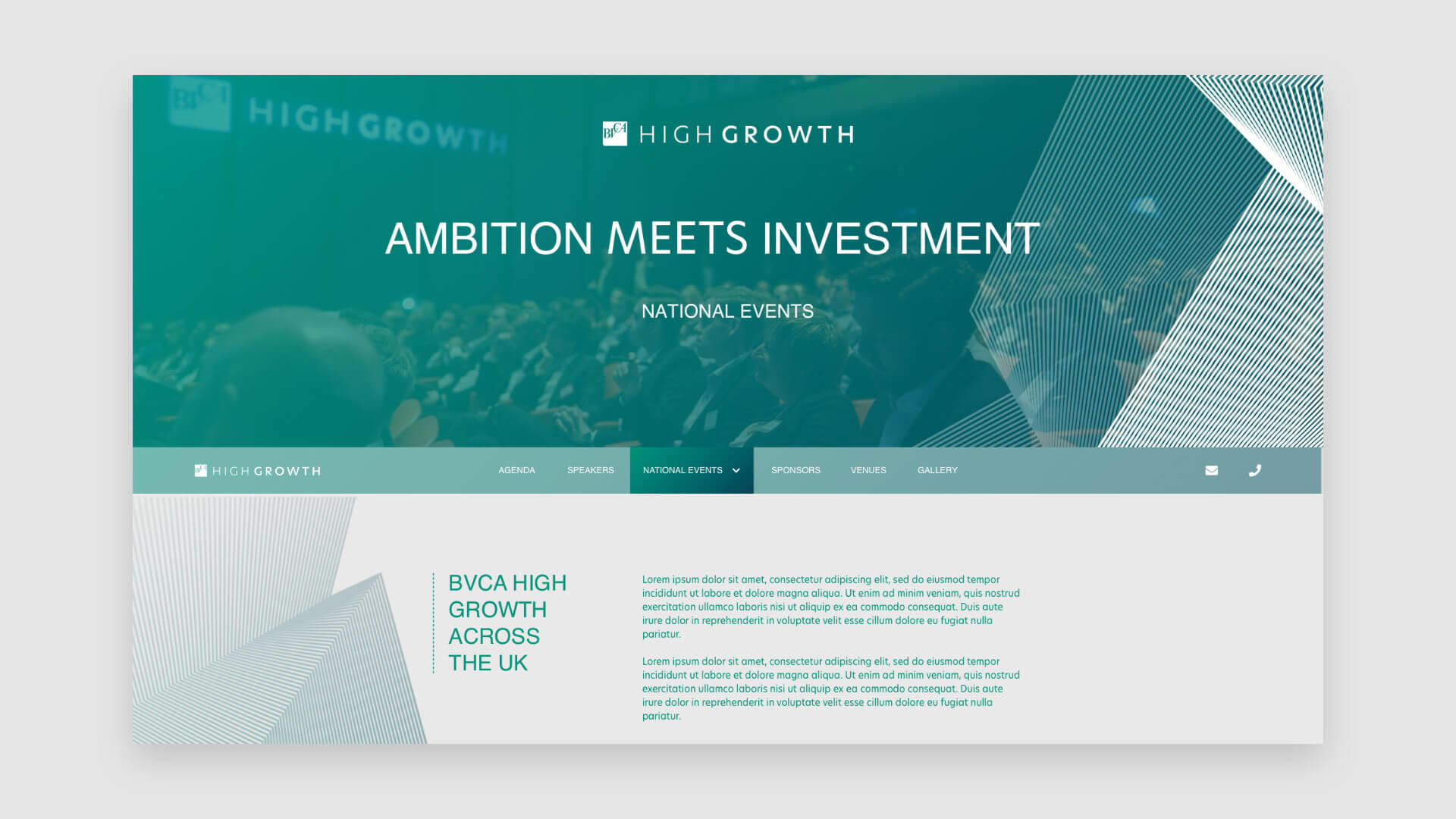 BVCA high growth web page