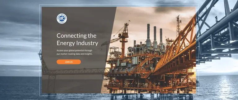 landing page for EIC website